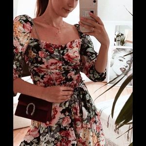 NWT Zara Dora Floral Top & Skirt Set